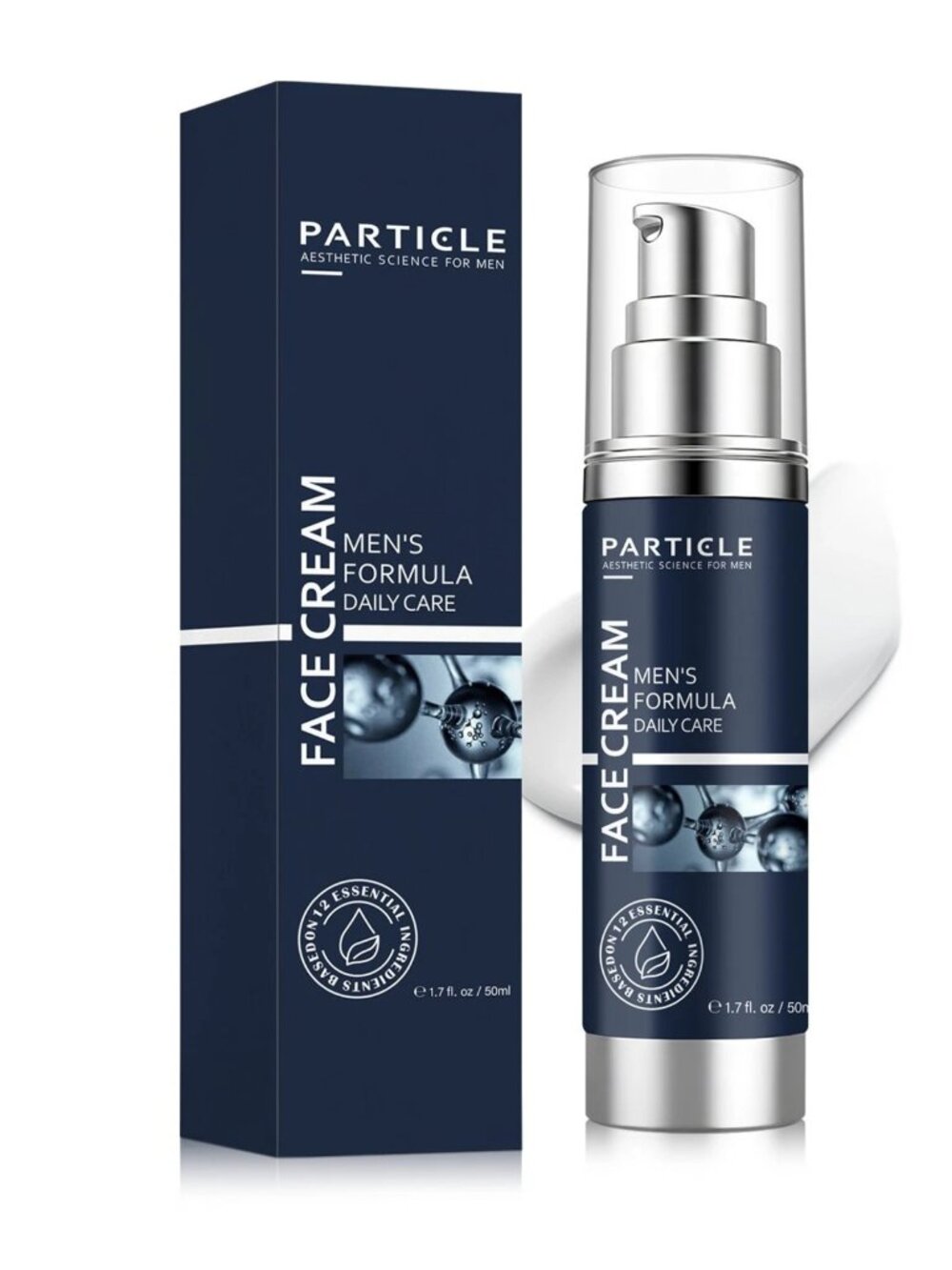 Particle Face Cream For Men 6 In 1 Anti Aging Cream 50ml Fight Eye Bag Dark Spot